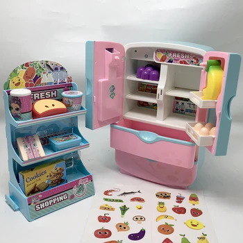Originalus lol staigmena lėlės Apsimesti Žaisti namuose Žaislas šaldytuvas OMG Lėlės šalies žaislai modelis merginos Kalėdų dovana