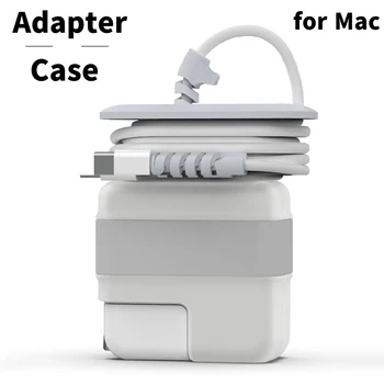 Kelionės Laido Organizatorius Suderinama Apple Macbook Įkroviklį Apsaugos Atveju USB C Maitinimo Adapteris 29W 61W 60W 87W 16.5 V 20.3 V
