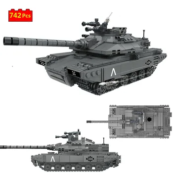 Karinės serijos antrojo pasaulinio KARO Izraelio Merkava MK4 pagrindinis tankas Kareivis ginklas 