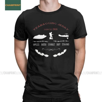 Vyrų Bijo Teabagging T Shirts Karo Bf1 Šaudyklė V Vaizdo Žaidimas Medvilnės, trumpomis Rankovėmis Marškinėliai, Plius Dydžio Marškinėlius