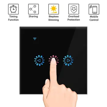 Naujausias Tuya Smart Gyvenimo APP Kontroliuoti Smart LED Dimmer, Jungiklis Wi-fi 