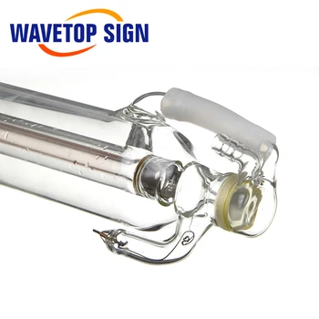 WaveTopSign TongLI 50W Co2 Lazeriu Stiklinis Vamzdelis Ilgis 1000mm Vamzdžio Skersmuo 50mm naudoti Co2 Lazerio Pjovimo Graviravimo Staklės