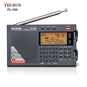 Tecsun PL-330 Visą Juostos Radijo Nešiojamų FM Stereo LW/MW/SW SSB DSP Trumpųjų Radijo Imtuvas