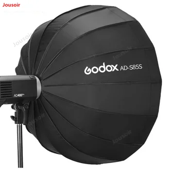 Godox AD-S85S 85cm Balta Giliai Parabolinis Softbox su Korio Tinklo Godox Mount Softbox už AD400PRO CD50 T03 2Y