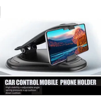 Universalus prietaisų Skydelio Automobilinis Telefono Laikiklis Samsung Galaxy S10 S9 Automobilio Savininkas Telefono, Automobilio 