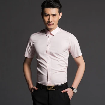 2020 naujas Pritaikyti vyrams marškinėliai trumpomis rankovėmis individualizuoti vientisos spalvos ilgomis rankovėmis marškinėliai A557 rausva juoda