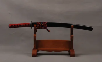 Kilnus Namų Puošybai Full Tang 1095 Anglinio Plieno, Molio Grūdintas Japonijos Wakizashi Visiškai Rankų Darbo Aštrių Samurajų Kardu