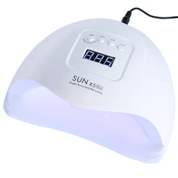 UV LED Nagų Džiovintuvas 24/54/84W Gelio lenkijos Kietinimo Lempa Apačioje Laikmatis LCD Ekranas Quick Dry Lempa Nagai Manikiūro Įrankiai