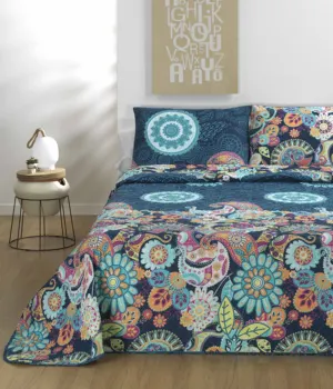 DHestia Namuose-Grįžtamasis vasaros lovatiesė lova 135, 150, 180, 200, su Elegantiška Print & Pagalvėlių Apvalkalus Bouti Nesso