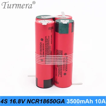 4s baterija 18650 pack ncr18650ga 3500mah 16.8 v, 14,4 v, 10a suvirinimo, litavimo, baterija atsuktuvas įrankiai baterija individualų baterija