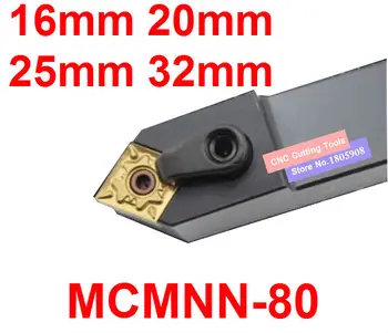 MCMNN1616H12 MCMNN2020K12 MCMNN2525M12 MCMNN3232P12 MCMNN2525M16 MCMNN3232P16 MCMNN3232P19 -80 CNC Išorės Tekinimo Įrankiai