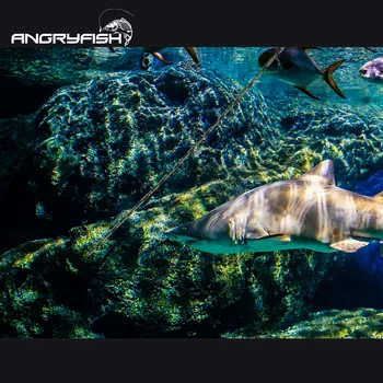 Angryfish naujų spalvų 4 Sruogos Tinklelio Linija 100M Vaisių Žalias Pintas PE 0.4#-6.0# Pintas PE Multifilament Žvejybos Linijos 10-60LB