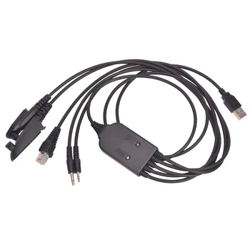5 in 1 RIBless USB Programavimo kabelis Motorola PTX760 EX600 CM140 EP450 GP-300