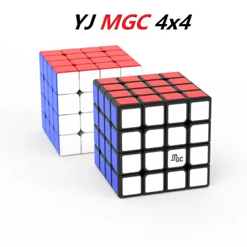 YJ MGC 4x4x4 Magnetinio Magic Cube Žaislai Magnetinio Versija MGC 4x4, Greitis Kubo Galvosūkį Yongjun 4M Žaislai Cubo Magico