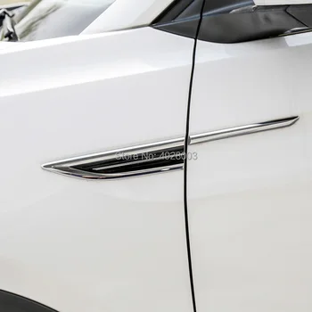 Automobilių Originalus Pusės Sparnas Sparnas Durų Emblema Ženklelio Lipdukai Garnyras Apdaila VW T-kirsti Tcross 2019 2020 Stilius