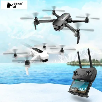 Sandėlyje Hubsan H117S Zino GPS 5.8 G 1KM Sulankstomas Rankos FPV su 4K UHD Kamera, 3-Ašis Gimbal RC Drone Quadcopter RTF FPV