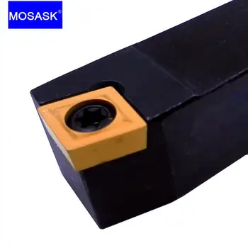 MOSASK SCBCR Cutter 20 25 16 mm Pjovimo Volframo Karbido Įterpti CNC Tekinimo Įrankiai, Pavėsinė Išorės Tekinimo Įrankio Laikiklis