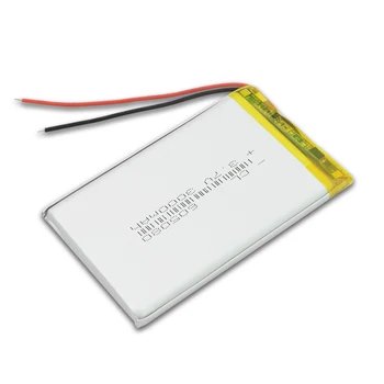 Ličio Li-polimero Baterijos 605080 3.7 V 3000mAh Lipo Už Mp4 Tablet 1/2/4pcsTablet GPS Elektriniai Žaislai 