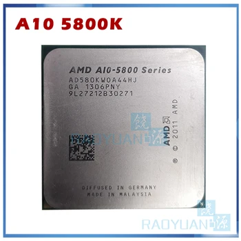 AMD A10-Series A10-5800 A10-5800K A10 5800 A10 5800K Quad-Core CPU Procesorius AD580KWOA44HJ Socket FM2