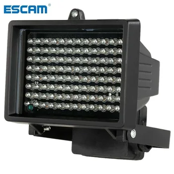 ESCAM 96 LED lemputės, Šviesos, VAIZDO 60m IR Infraraudonųjų spindulių Naktinio Matymo Papildomas Apšvietimas, Lauko Vandeniui Stebėjimo Kameros