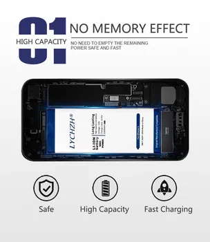 3200 mAh, AAA Klasės, Telefono bateriją, Skirta iPhone 5s baterijos Pakeitimas, integruota ličio baterija aukštos kokybės baterija. 
