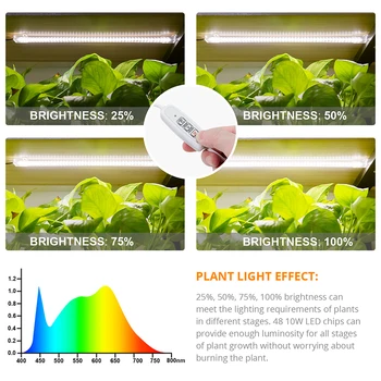 Augalų LED 3200K Phytolamp Augalų Laikmatis Led Augti Šviesos Juostos Fito Lempos Patalpų Hydroponic Rinkinys, Barų, Orchidėjos, Gėlių Sėja