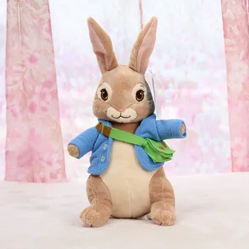 Pliušinis Mielas Animacinių Filmų Petering Lily Ben Rabbit Žaislas, Įdaryti Minkštos Lėlės Kalėdų Dovana