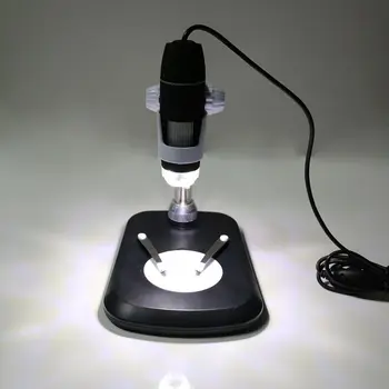 1600X 8 LED Skaitmeninis Mikroskopas USB Endoskopą Kamera didinamasis stiklas Elektroninių Monokuliariniai Mikroskopas su Stovu
