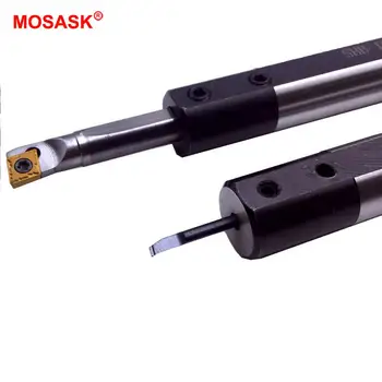 MOSASK 1PCS 12 16 20 mm CNC Mažas Nuobodu Griovelį Tekinimo Toolholders Threading Apdirbimo Staklės, Įrankių Rankovės