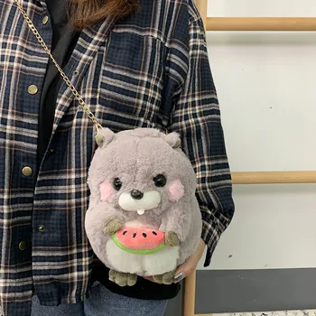 2020 Naują atvykimo 4 spalvų kūrybos juokinga maišelį animacinių filmų Totoro peties grandinės maišelį pliušinis maišelį 20cm