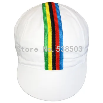 Vaivorykštės spalvų dviračių kepurės lauko Mtb dviračiu dėvėti skrybėles, vyrų ir moterų dviračių kepurės nemokamai dydžio turi būti elastinga balta Gorra ciclismo