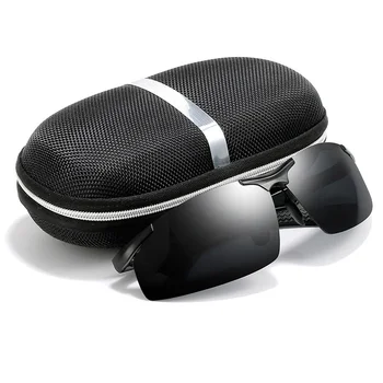 2020 Vyrų aliuminio-magnio poliarizuoti akiniai nuo saulės sporto stiliaus akiniai vyrams prekinis, galinis stiklo su UV400