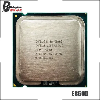 Intel Core 2 Duo E8600 3.3 GHz, Dual-Core CPU Procesorius 6M 65W 1333 LGA 775
