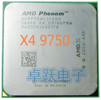 AMD Phenom X4 9750 2.4 GHz, 95W Keturių Branduolių CPU Procesoriaus Lizdas AM2+ nemokamas pristatymas