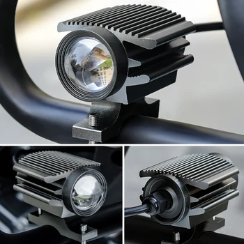 12V24V LED lempa Vairuotojo žibintai, Baterija Motociklas gali būti naudojamas žibintus automobiliams Toli ir Arti šviesos Anti rūko žibintas