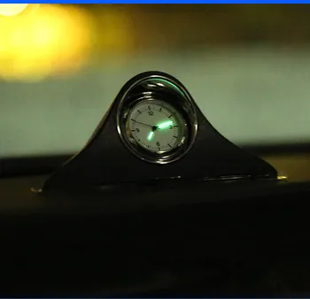 Automobilių noctilucous laikrodis kontrolės metu Automobilio prietaisų skydelio Laikrodis Stilingas Vidaus apdaila, Auto Reikmenys Nissan Patrol y62