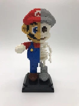 Žaidimas Super Mario Raudona Mario Skrodimo Skeletas Pav 3D Modelį 