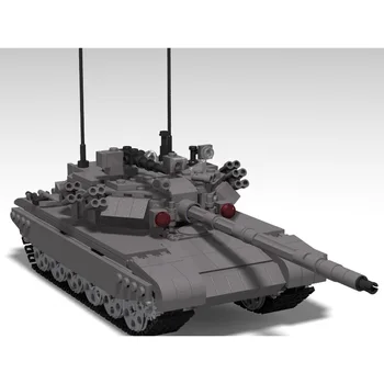 648Pcs Užsakymą SS 1:35 Karinis Tankas T90 Plytos 
