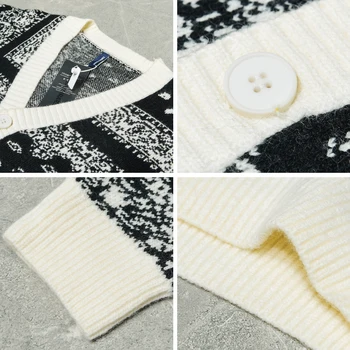 Japonijos Etninės Mados Cardigan 2020 Streetwear Harajuku Atsitiktinis Megztinis Vyrams Drabužius Žiemos Paltai Retro Prarasti Pora Viršų Male