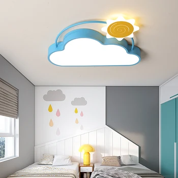 Vaikų kambario lubų lempa, vaikų kambario, Miegamojo luminaria led šiuolaikinės Akrilo lubų apšvietimas vaikų kambaryje nemokamas pristatymas
