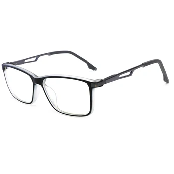 Aliuminio magnio veidrodis pėdos TR90 rėmelis anti-blue objektyvo vyrų ir moterų akiniai anti-ultravioletinių spindulių šviesos blokavimas