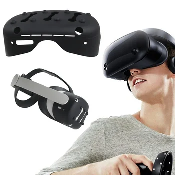 2021 Naujas Silikono Anti-scratch VR Apsaugos Odą Silikono Atveju Padengti -Oculus Quest 2 Korpuso Dangtelis Raštas Priedai
