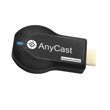 Anycast M2 Plius 1080P HDMI suderinamus TV Stick WiFi Ekranas Dongle TV Imtuvas Veidrodis Pasidalinti Ekranas Telefono Miracast 