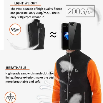 2020 m. Žiemos USB Šildymo Liemenę, Striukę, Elektros šilti Drabužiai Liemenė Vyrams Lauko Pėsčiųjų žiemos drabužių vyrams