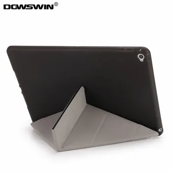 DOWSWIN ipad air 2 1 atvejis kelių kartų pu odos minkštas silikoninis galinio dangtelio ipad oro Atveju Smart Cover For iPad 2 Oro A1566