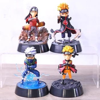 Naruto Shippuden Duomenys Uzumaki Naruto / Hatake Kakashi / Nagota / Senju Hashirama ' Kolekcijos Modelis Žaislai