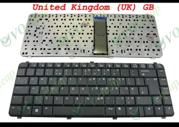 Naujo Nešiojamojo kompiuterio klaviatūra HP Compaq 6530s 6730s 6531s 6731s 6535s 6735s Black UK GB versija - 490267-031