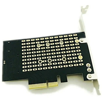 Didelės Spartos NVME X4 X8 X16 SATA Dual SSD M. 2 Darbalaukio PCIe PCI Express Mini Adapterį, Kompiuterio Konverteris Plėtros Kortelę