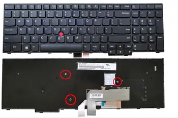 Naujas Lenovo ThinkPad E570 E575 Nešiojamojo kompiuterio Klaviatūra JAV 01AX200 SN5357 PK1311P3A00