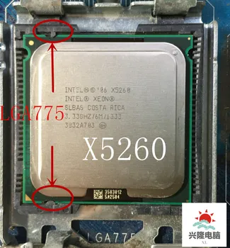 Intel Xeon X5260 Procesorius(3.33 GHz/6MB/1333MHZ )uždaryti į LGA775 Core 2 cpuworks dėl LGA 775 plokštės nereikia adapterio